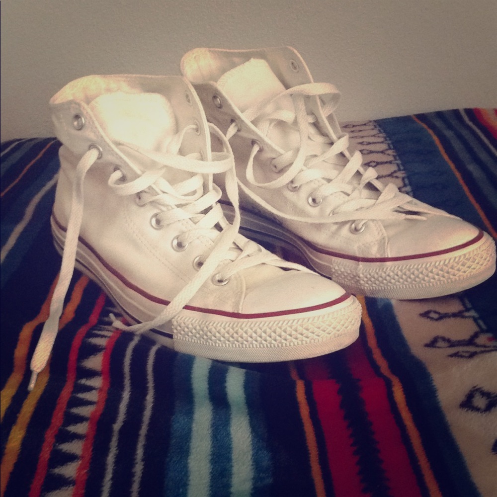White Converse